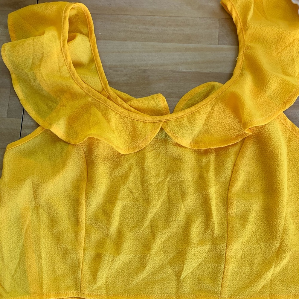 Zaful yellow crop